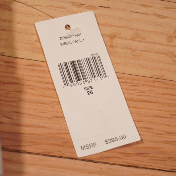 RRL Double RL Ralph Lauren Denim Vintage Straight Leg Jeans 26 Brand New - Picture 16 of 16